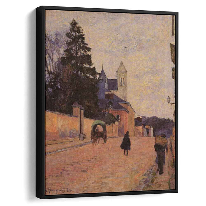 Street in Rouen (1884) by Paul Gauguin
