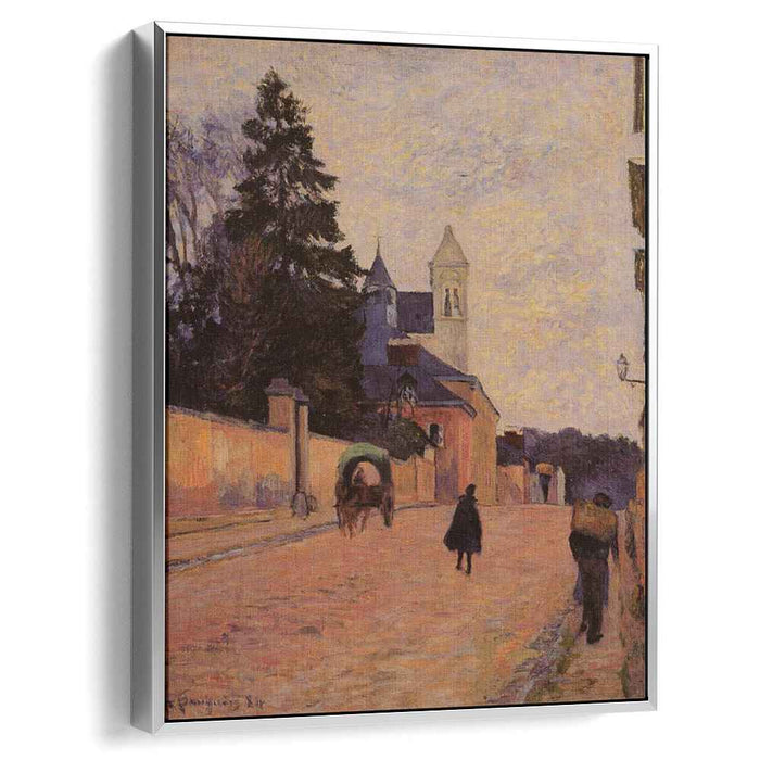 Street in Rouen (1884) by Paul Gauguin