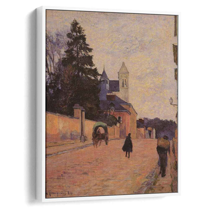 Street in Rouen (1884) by Paul Gauguin