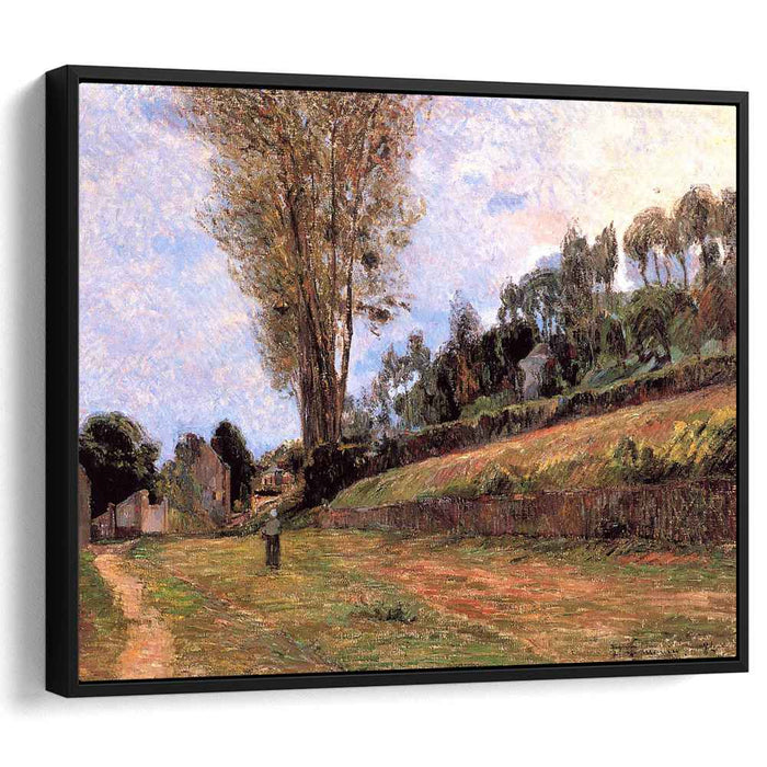 Street in Rouen (1884) by Paul Gauguin