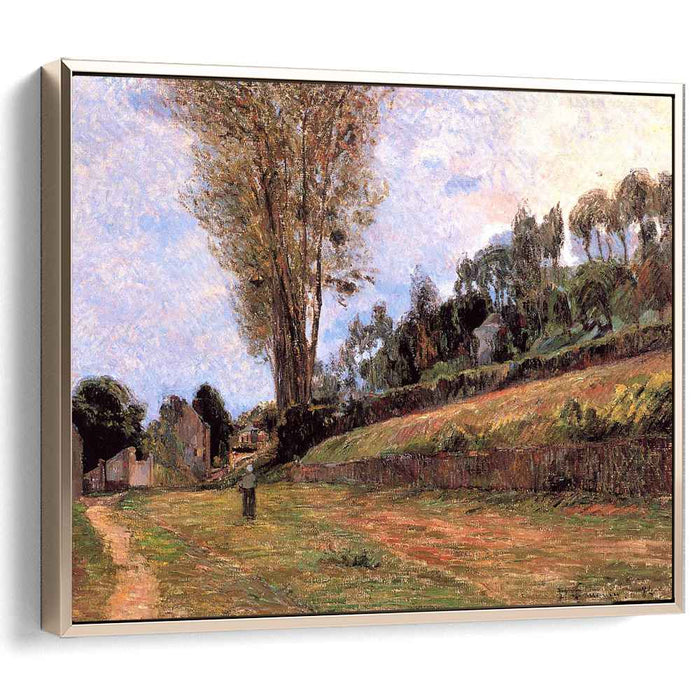 Street in Rouen (1884) by Paul Gauguin