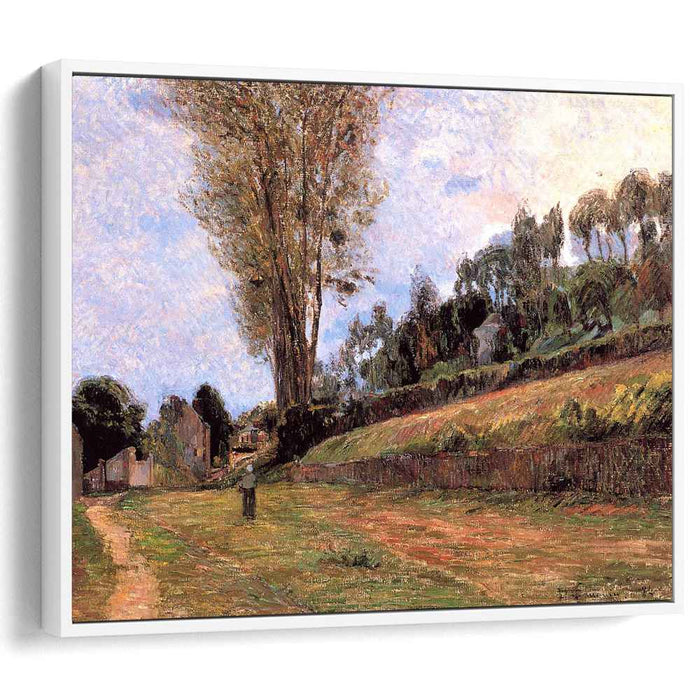 Street in Rouen (1884) by Paul Gauguin