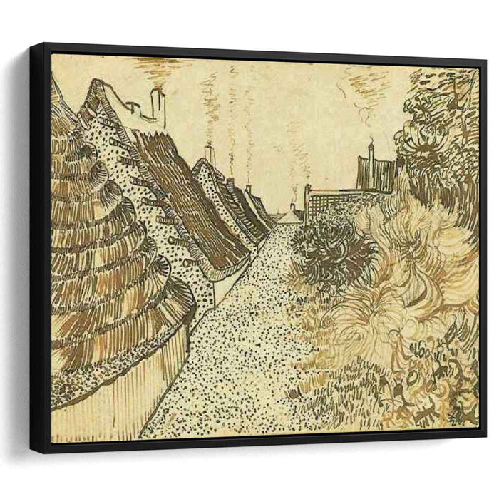 Street in Saintes-Maries (1888) by Vincent van Gogh