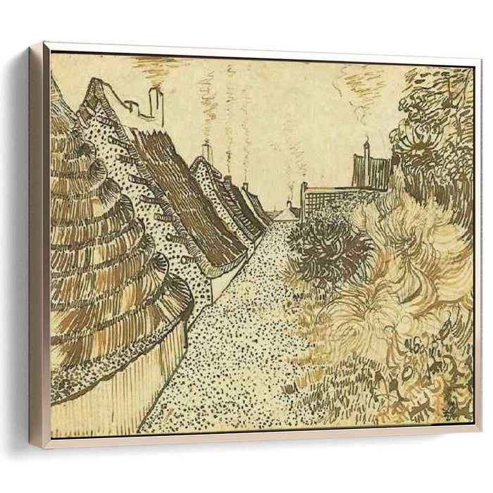 Street in Saintes-Maries (1888) by Vincent van Gogh