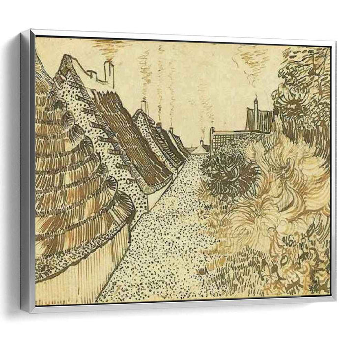 Street in Saintes-Maries (1888) by Vincent van Gogh