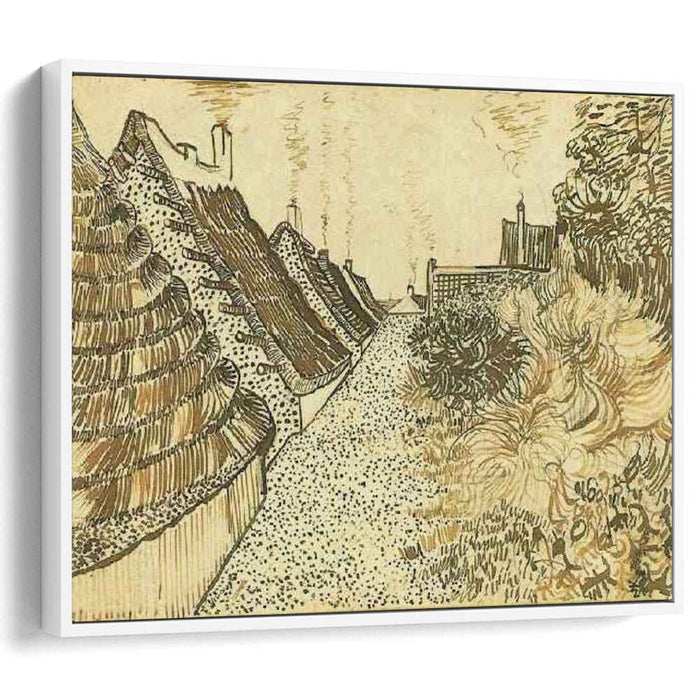 Street in Saintes-Maries (1888) by Vincent van Gogh