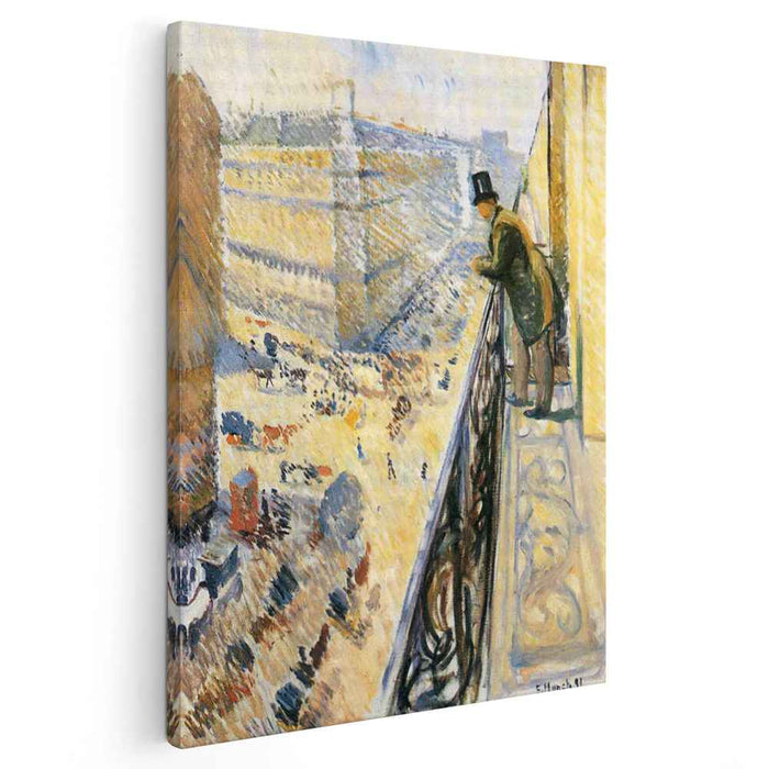 Street Lafayette (1891) by Edvard Munch