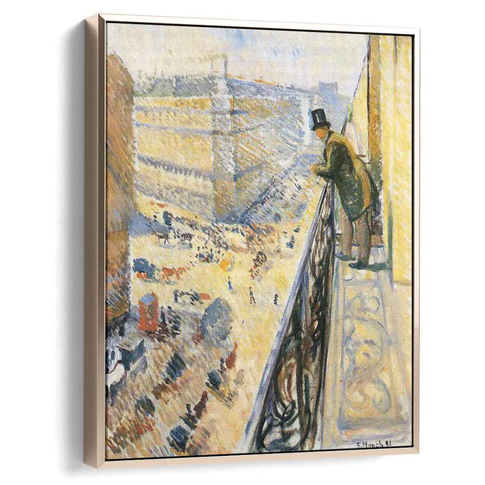 Street Lafayette (1891) by Edvard Munch