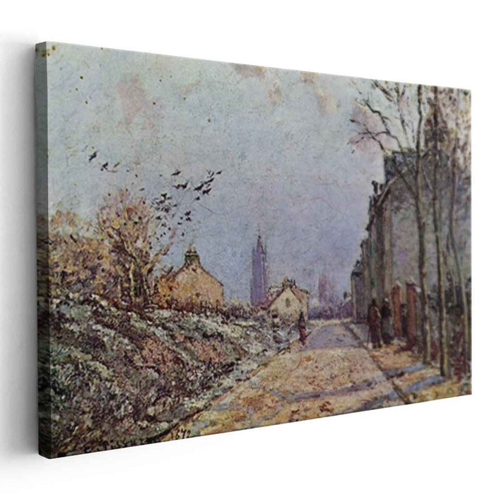 Street Snow Effect (1872) by Camille Pissarro