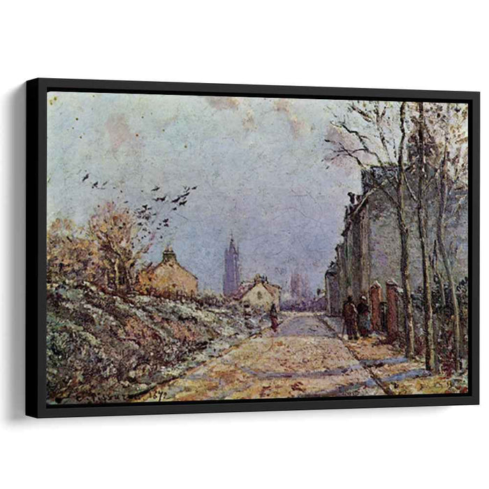 Street Snow Effect (1872) by Camille Pissarro