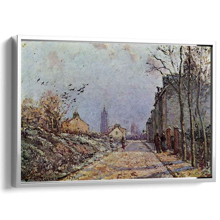 Street Snow Effect (1872) by Camille Pissarro