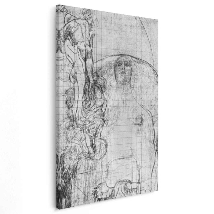 Study for Philosophy (1899) by Gustav Klimt