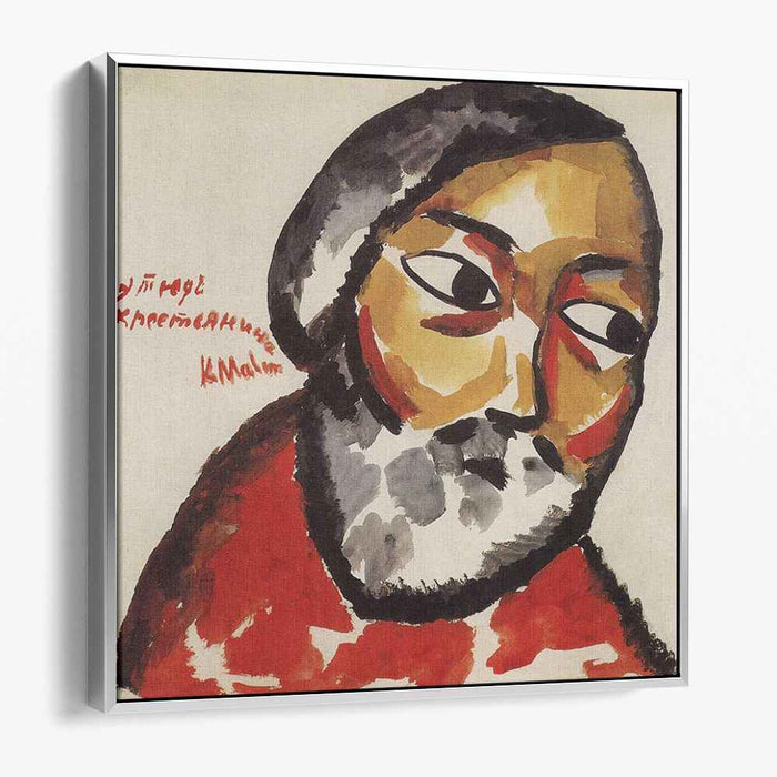 Study for Portrait of a Peasant (1912) by Kazimir Malevich