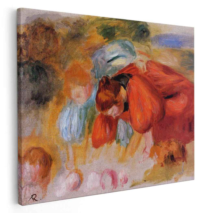 Study for The Croquet Game (1892) by Pierre-Auguste Renoir