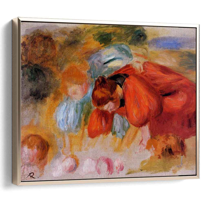 Study for The Croquet Game (1892) by Pierre-Auguste Renoir