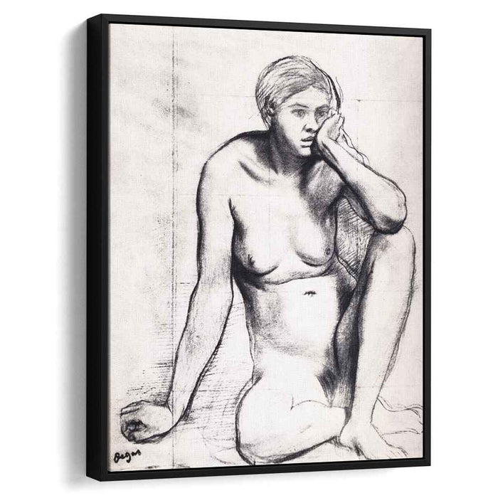 Study for the Medieval War Scene (1865) by Edgar Degas