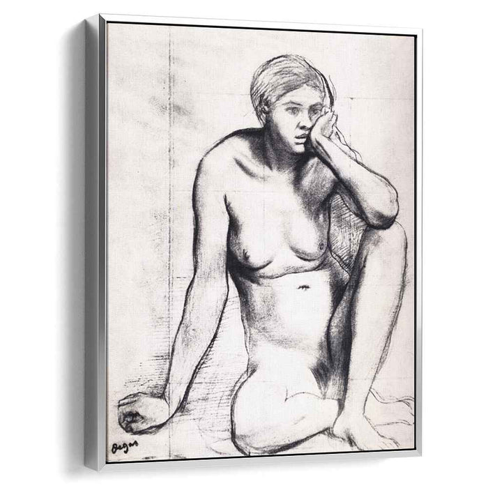 Study for the Medieval War Scene (1865) by Edgar Degas