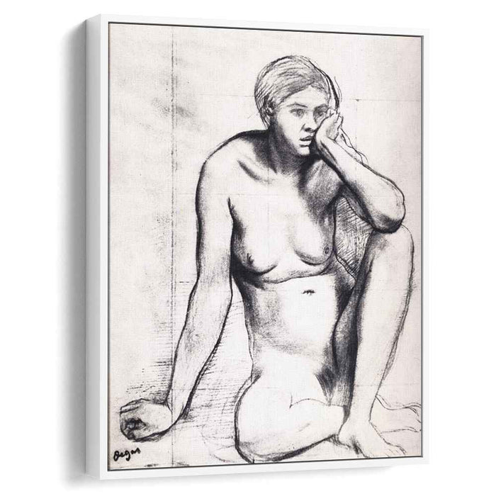 Study for the Medieval War Scene (1865) by Edgar Degas