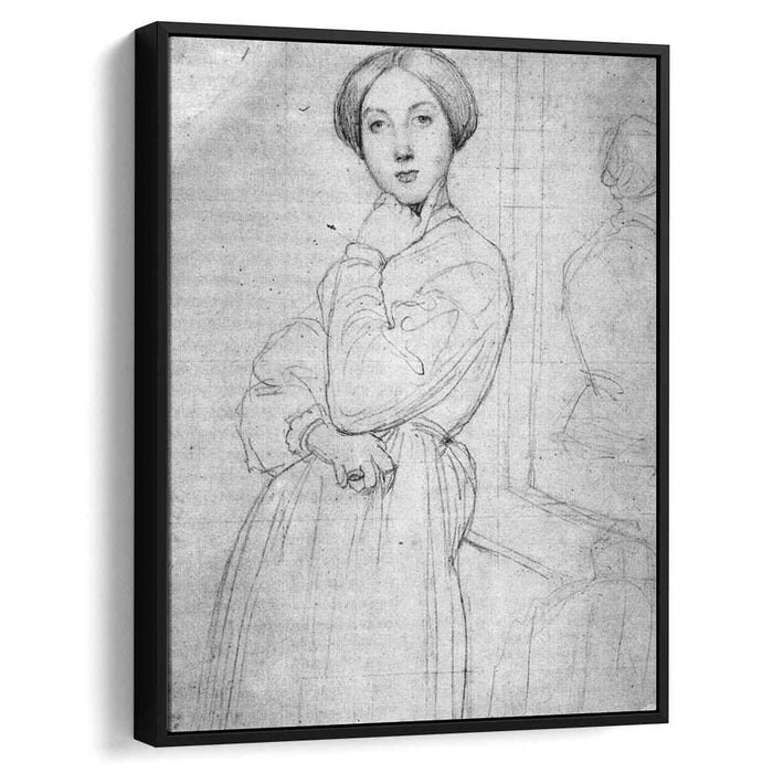 Study for Vicomtesse d'Hausonville, born Louise Albertine de Broglie I by Jean Auguste Dominique Ingres