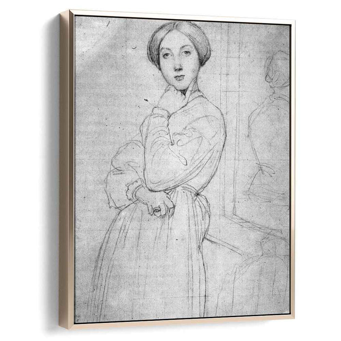 Study for Vicomtesse d'Hausonville, born Louise Albertine de Broglie I by Jean Auguste Dominique Ingres