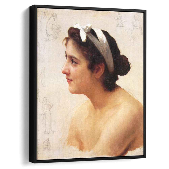 Study Of A Woman For Offering To Love (1890) by William-Adolphe Bouguereau