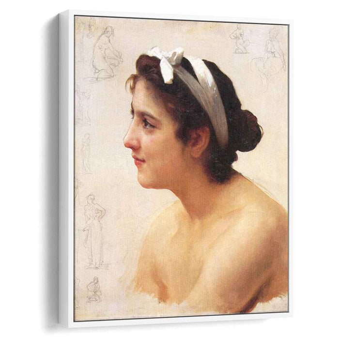 Study Of A Woman For Offering To Love (1890) by William-Adolphe Bouguereau