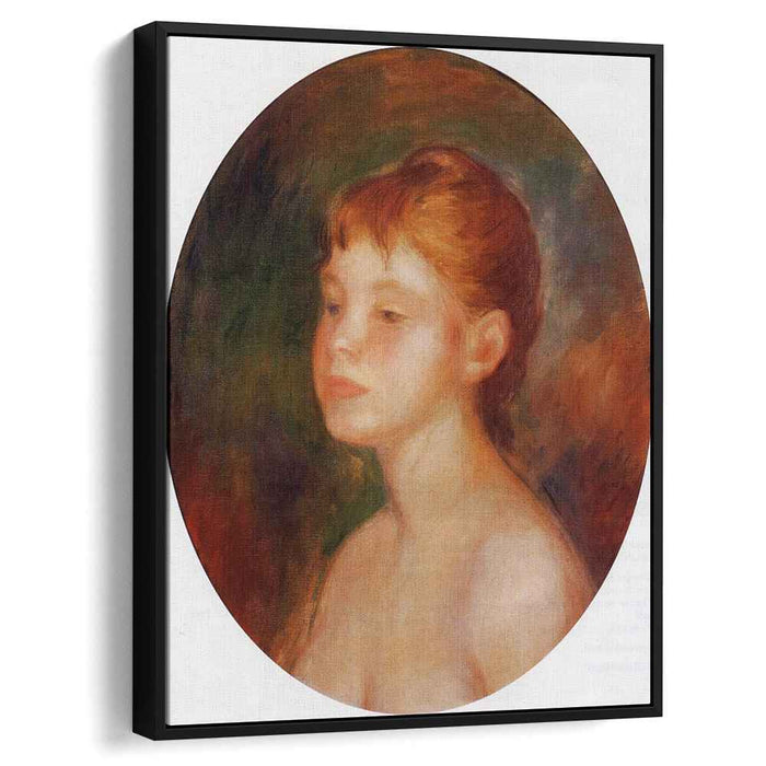Study of a Young Girl (Mademoiselle Murer) (1882) by Pierre-Auguste Renoir