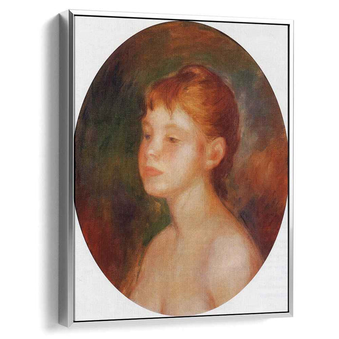 Study of a Young Girl (Mademoiselle Murer) (1882) by Pierre-Auguste Renoir