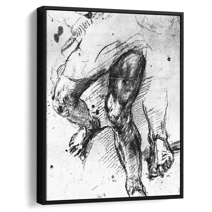 Study of legs (1557) by Titian