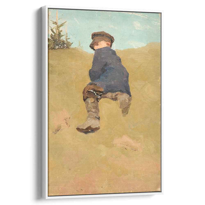 Study of lying boy (1894) by Nicholas Roerich