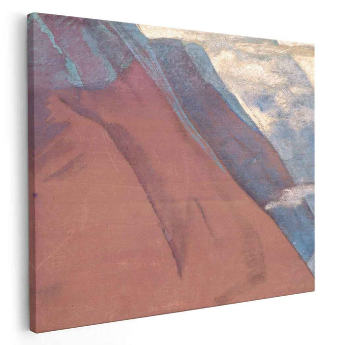 Study of mountains (1931) by Nicholas Roerich