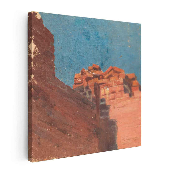 Study of walls (1895) by Nicholas Roerich