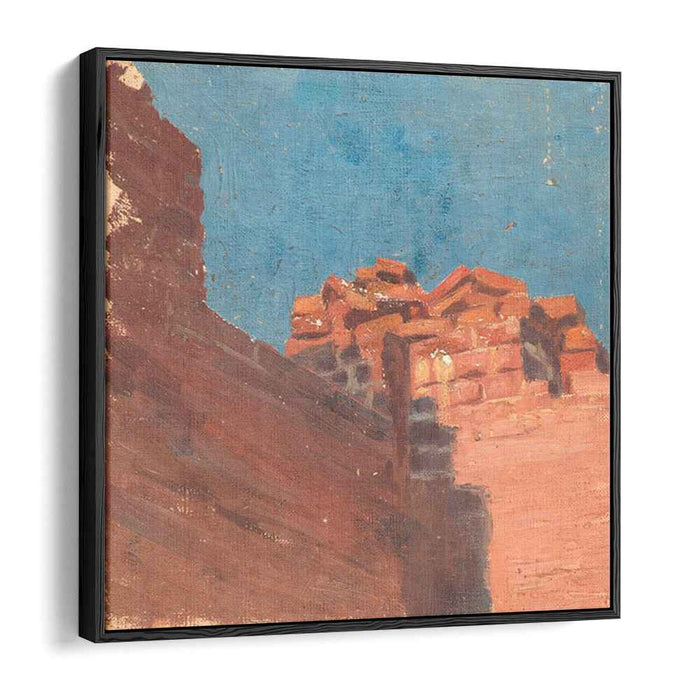 Study of walls (1895) by Nicholas Roerich