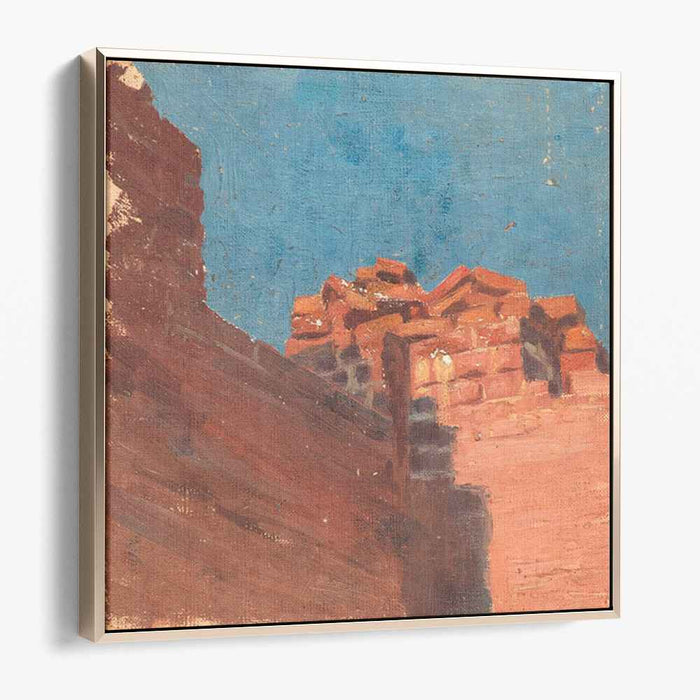 Study of walls (1895) by Nicholas Roerich