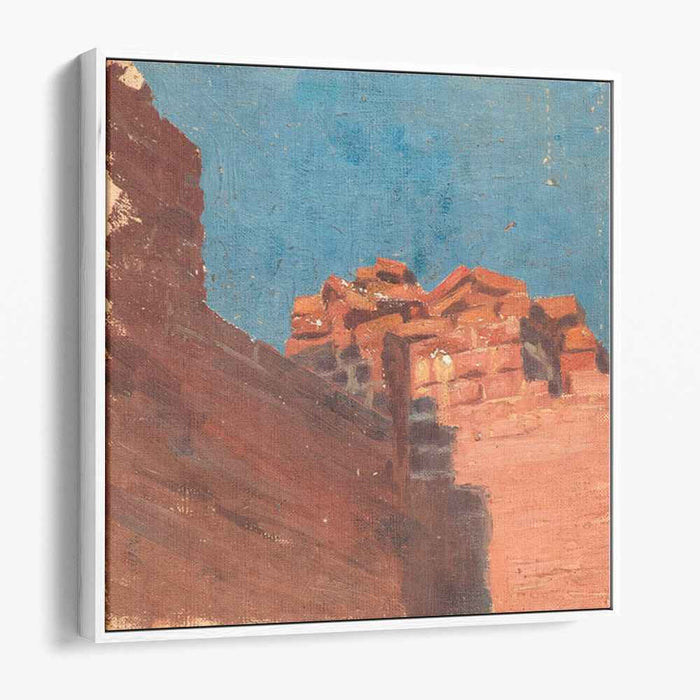 Study of walls (1895) by Nicholas Roerich