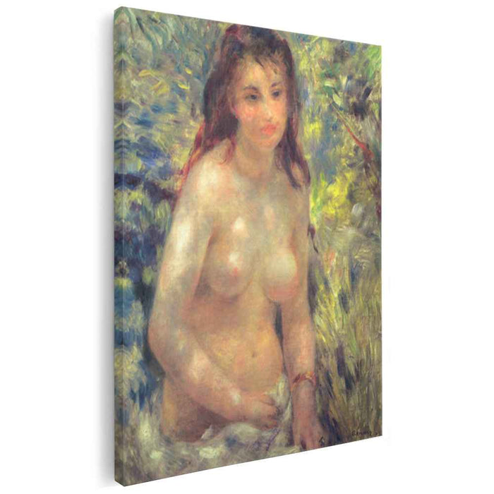 Study Torso Sunlight Effect (1876) by Pierre-Auguste Renoir