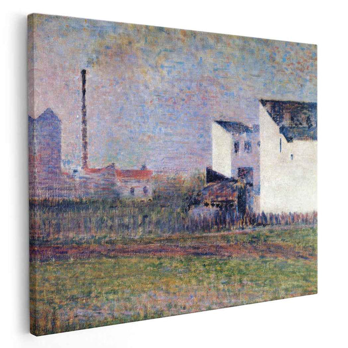 Suburb (1882) by Georges Seurat