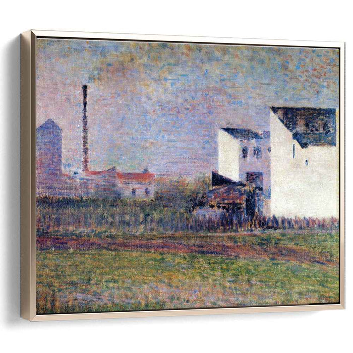 Suburb (1882) by Georges Seurat