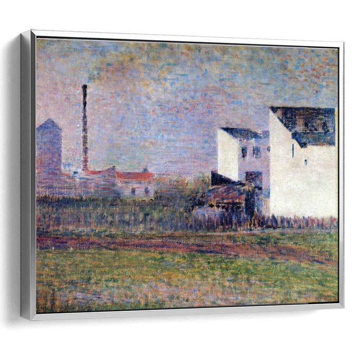 Suburb (1882) by Georges Seurat