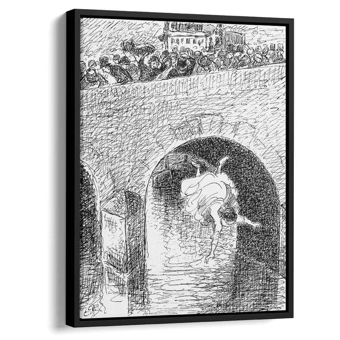 Suicide of an abandoned woman by Camille Pissarro