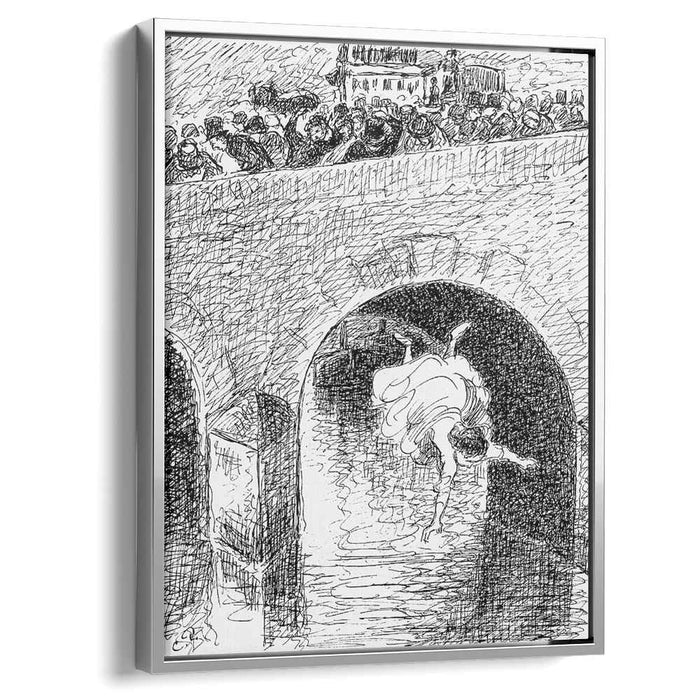 Suicide of an abandoned woman by Camille Pissarro