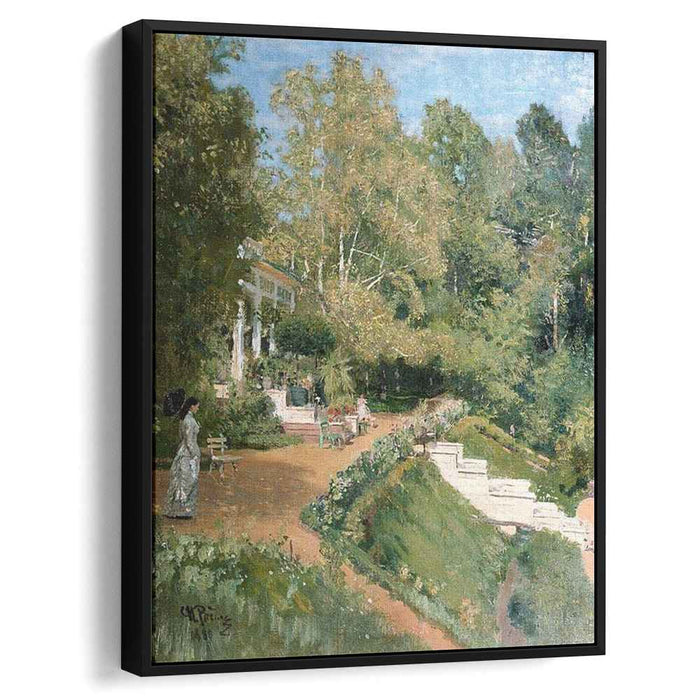 Summer day in Abramtsevo (1880) by Ilya Repin