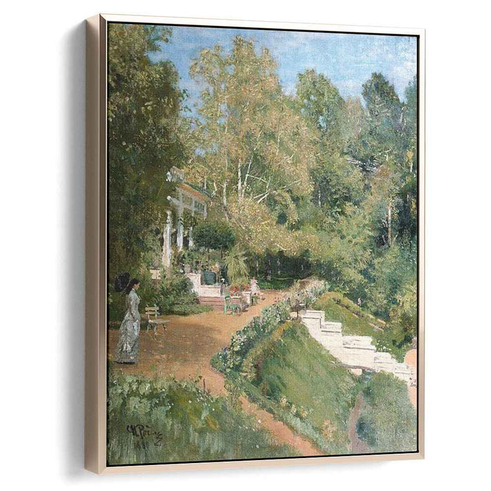 Summer day in Abramtsevo (1880) by Ilya Repin