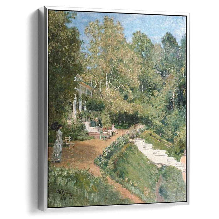 Summer day in Abramtsevo (1880) by Ilya Repin