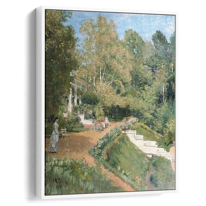 Summer day in Abramtsevo (1880) by Ilya Repin