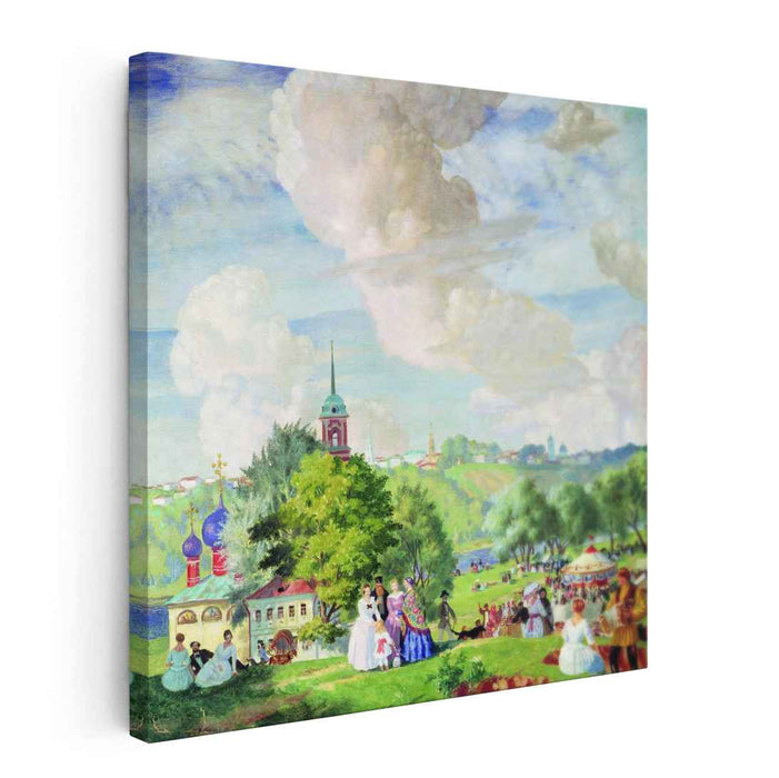 Summer holiday (1922) by Boris Kustodiev