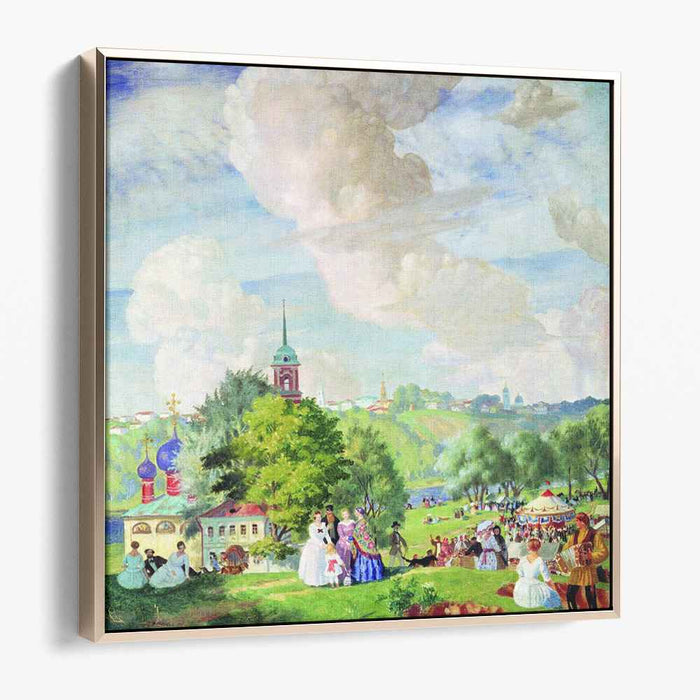Summer holiday (1922) by Boris Kustodiev