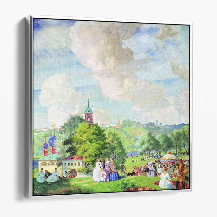 Summer holiday (1922) by Boris Kustodiev