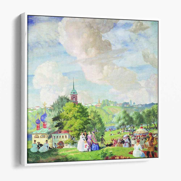 Summer holiday (1922) by Boris Kustodiev