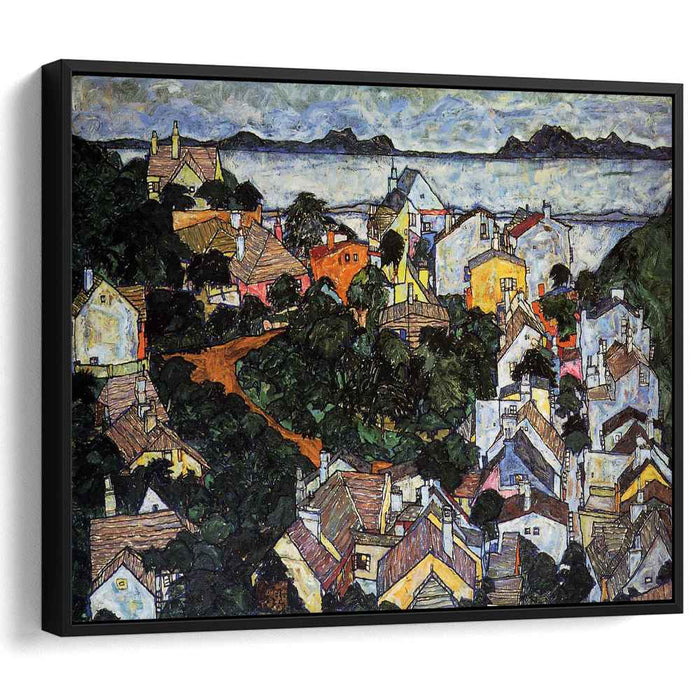 Summer Landscape, Krumau by Egon Schiele